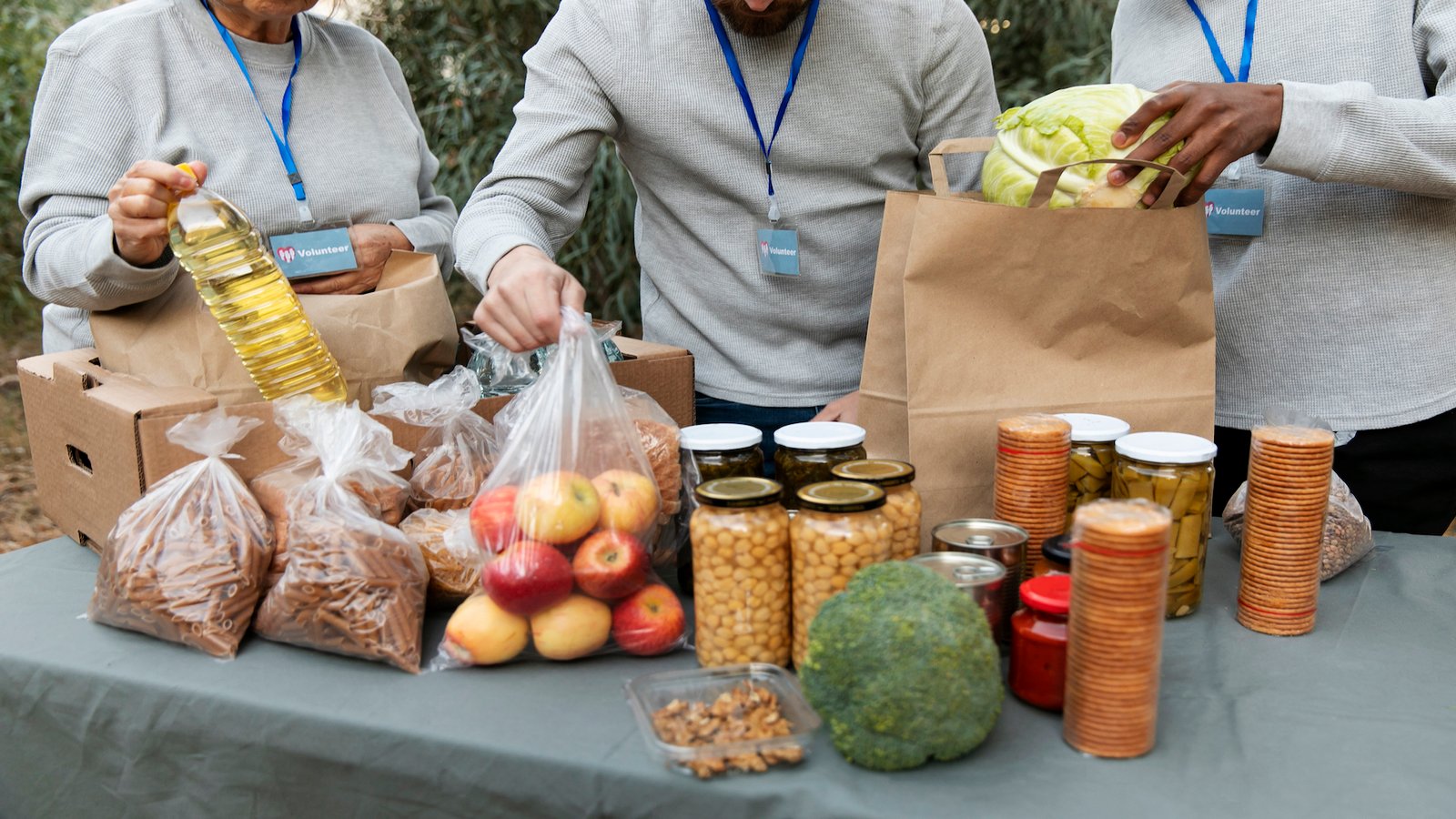 Distribuição de Alimentos